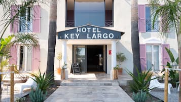Façade de l’hébergement