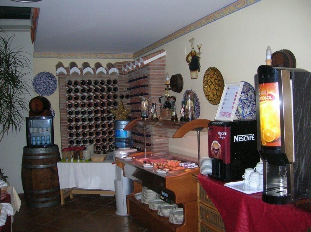 daily buffet breakfast (eur 6 per person)