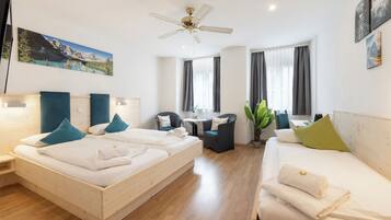 Blackout drapes, cribs/infant beds, free WiFi, bed sheets