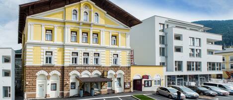 Façade de l’hébergement