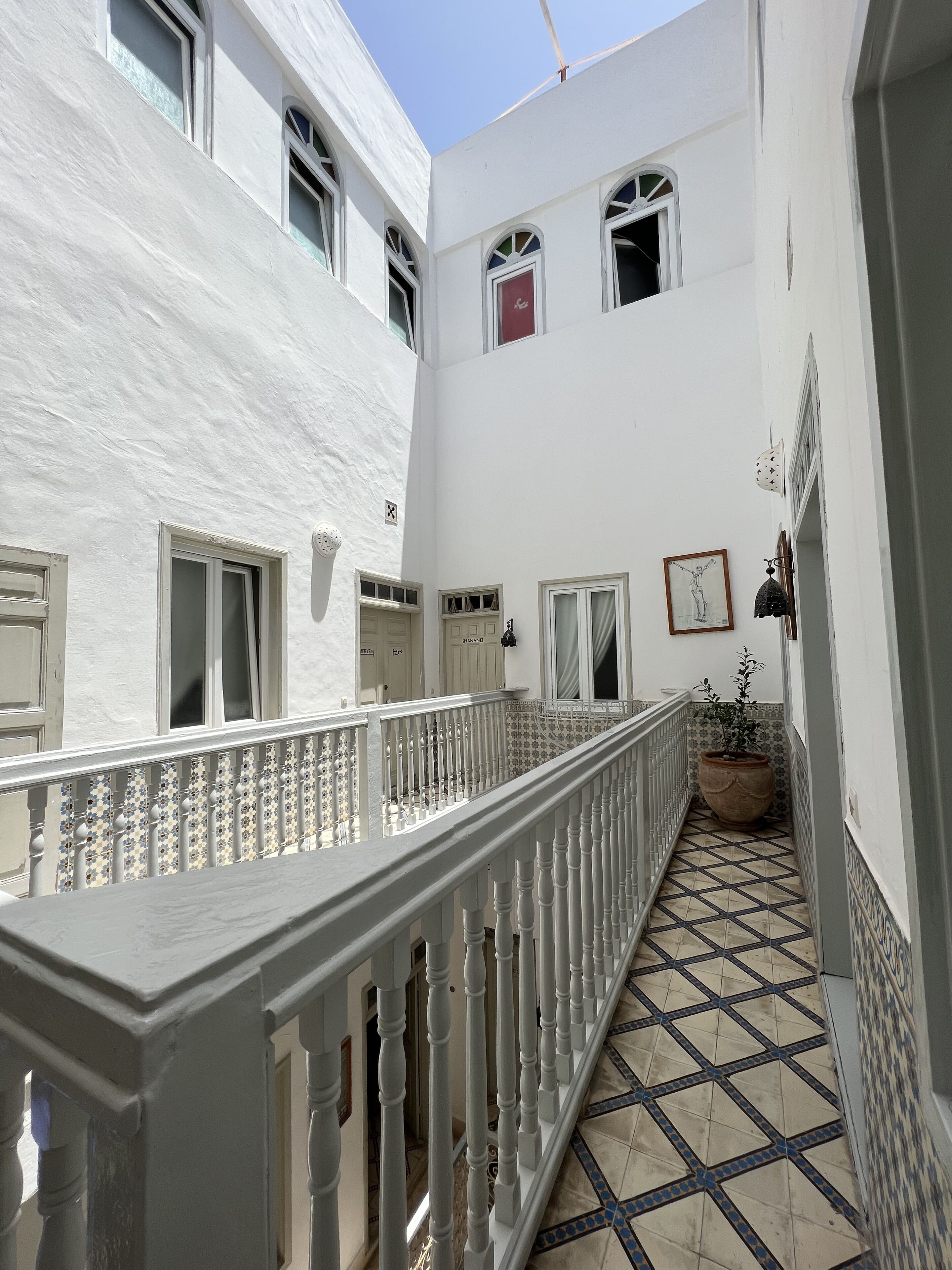 Fachada de la propiedad
