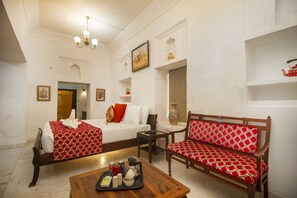 Heritage Room | Terrace/patio - Amritara Chandra Mahal Haveli (Nadbai)
