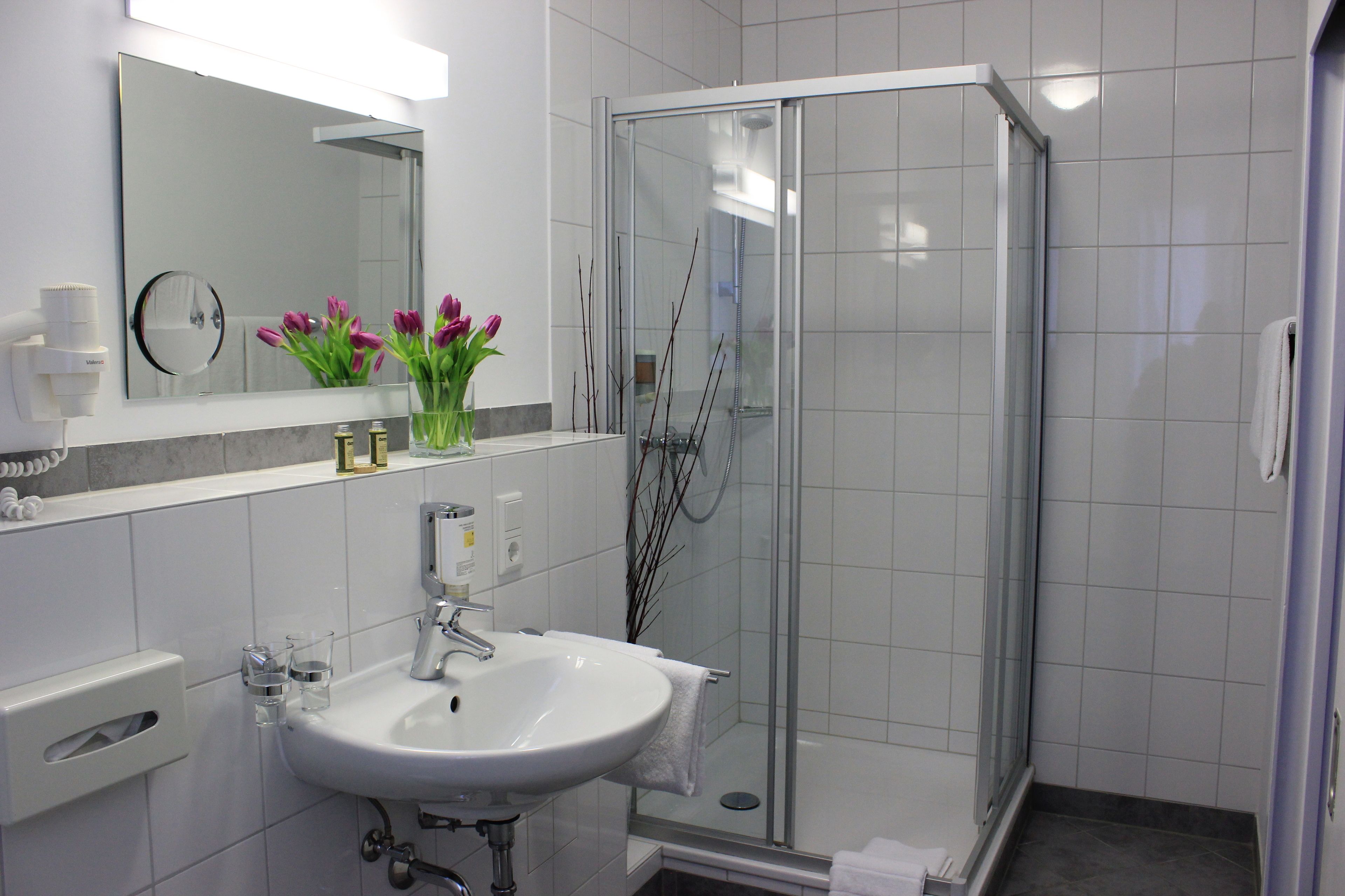 comfort double room, private bathroom | bathroom | free toiletries, hair dryer, towels, soap