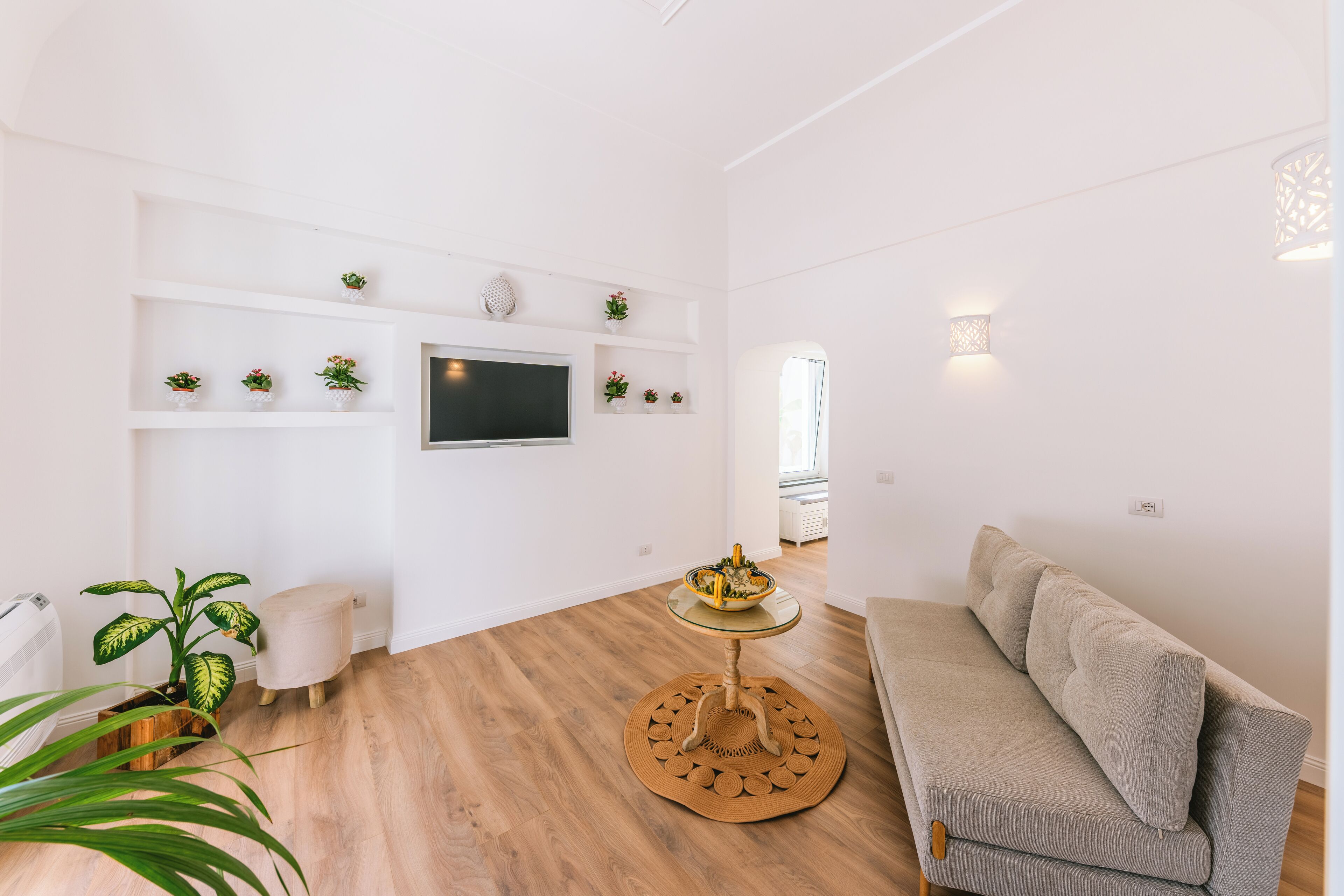 Leilighet – panorama | Sengetøy av topp kvalitet, dundyner, memory foam-senger og minibar