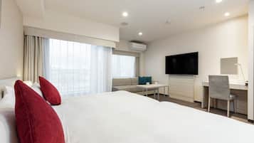 In-room safe, desk, blackout drapes, iron/ironing board