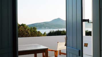 Uitzicht vanaf balkon
