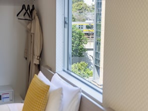 In-room safe, desk, blackout curtains, iron/ironing board