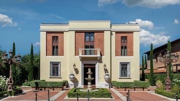 Voorkant van accommodatie