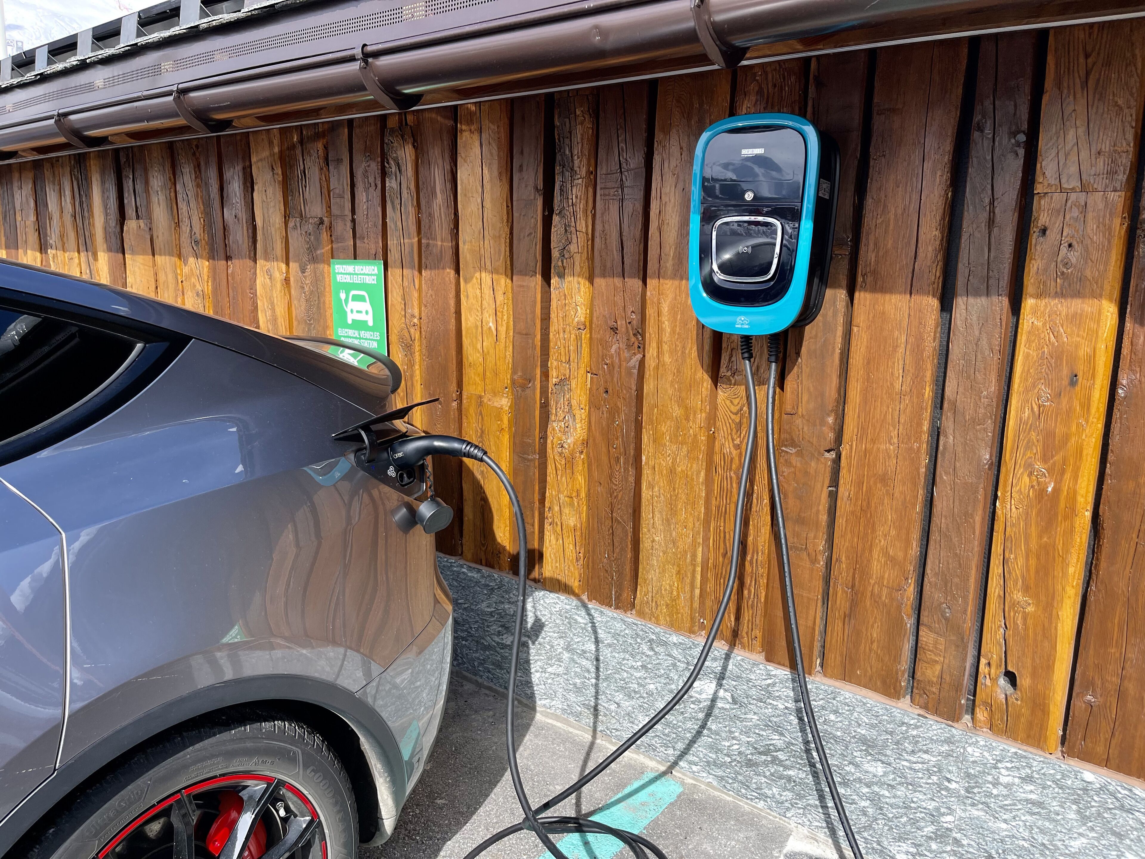 electric vehicle-charging station