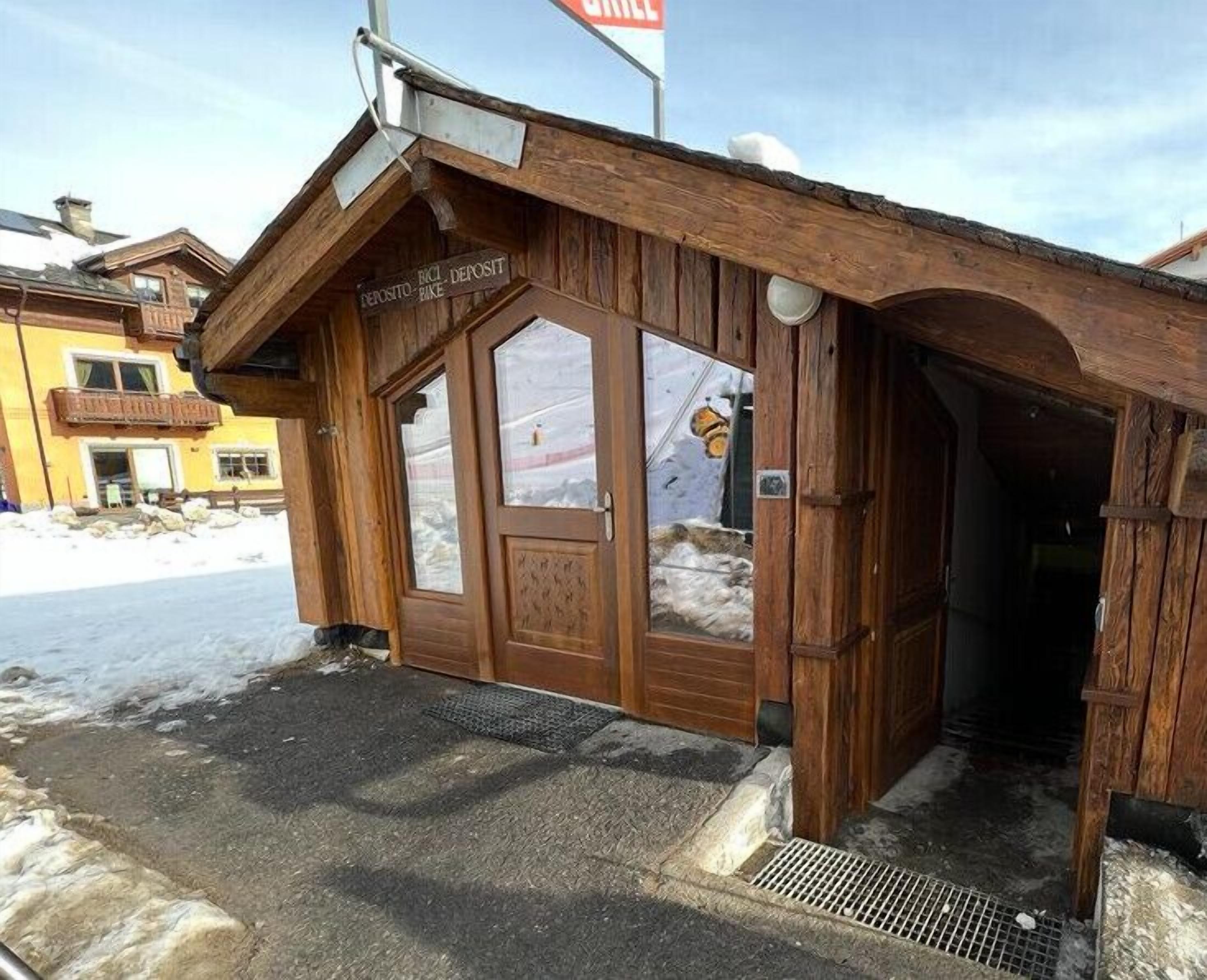 Resguardo de equipos de ski
