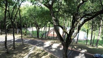 Blick von der Unterkunft