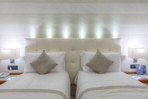 Ropa de cama hipoalergénica y minibar 