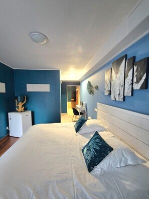 Suite, mit Bad (balnéo-sauna-Accès jardin) | 1 Schlafzimmer