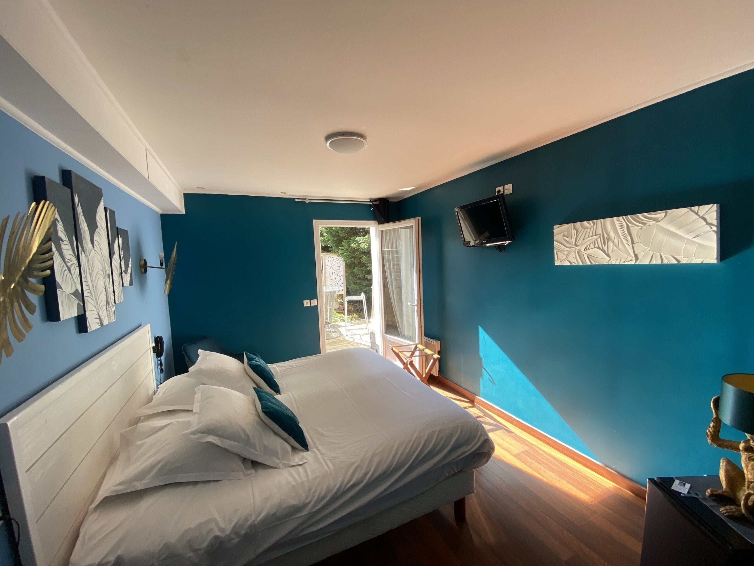 Suite, Ensuite (balnéo-sauna-Accès jardin)