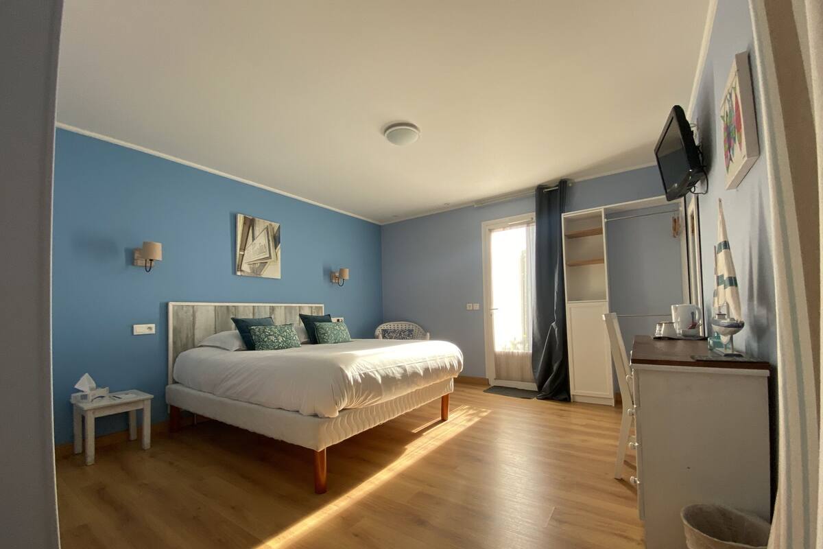 Kamar Double, ensuite (Acces jardin)