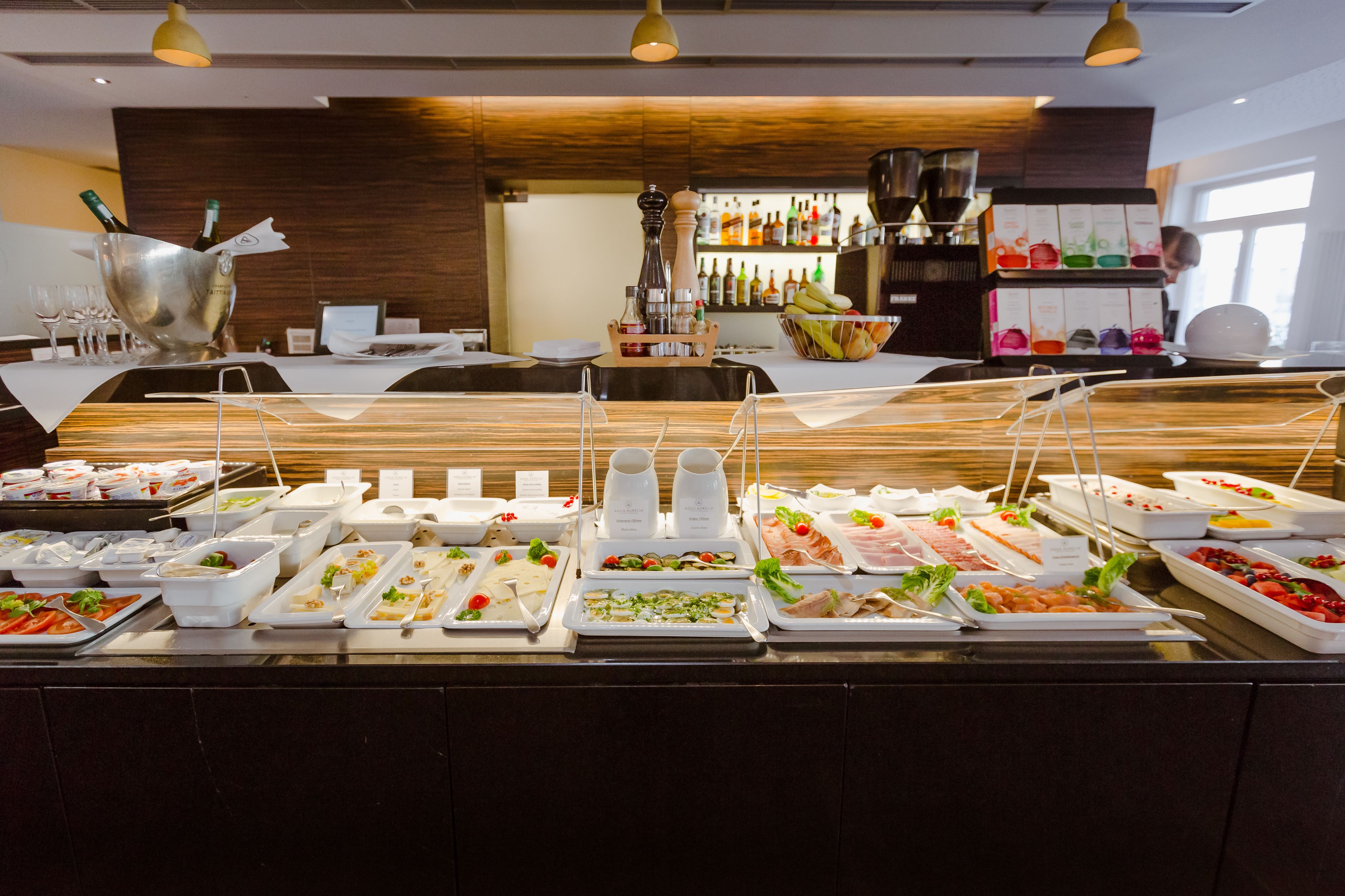 daily buffet breakfast (eur 25 per person)