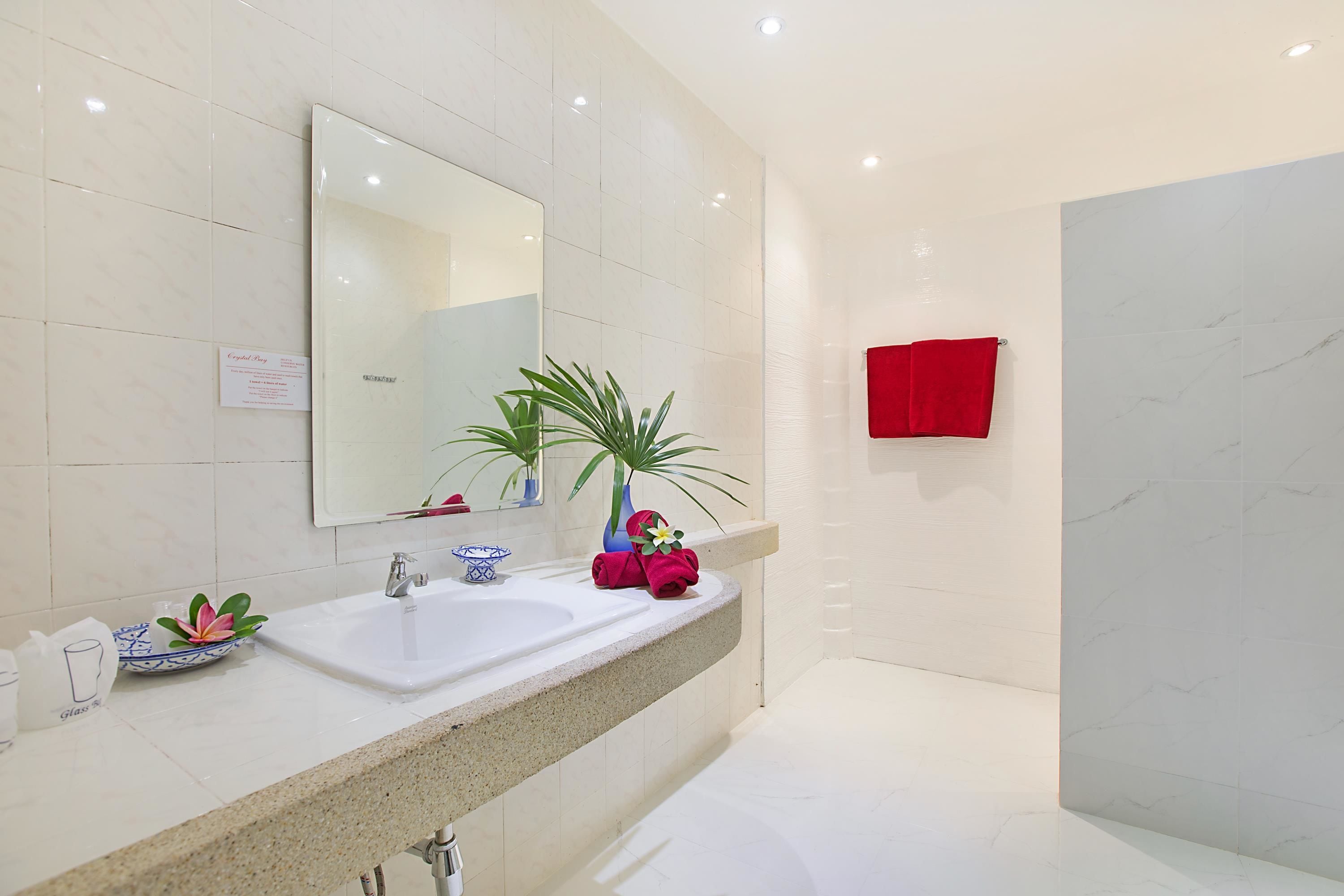 superior villa, 1 king bed, connecting rooms | bathroom | shower, free toiletries, hair dryer, bidet