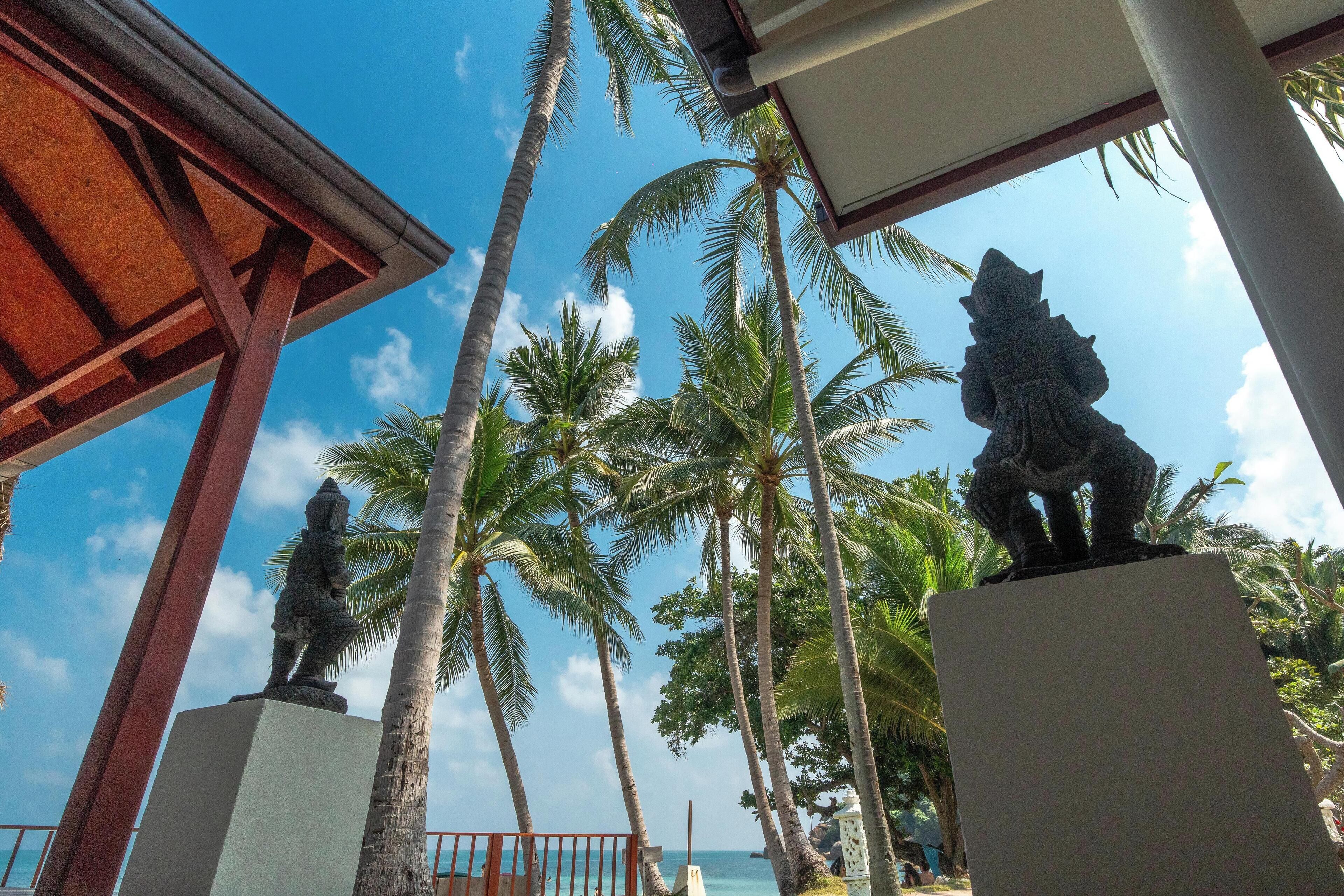 2 bedroom beachfront villa | terrace/patio