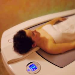 Sauna, hot tub, body treatments, mud baths, aromatherapy