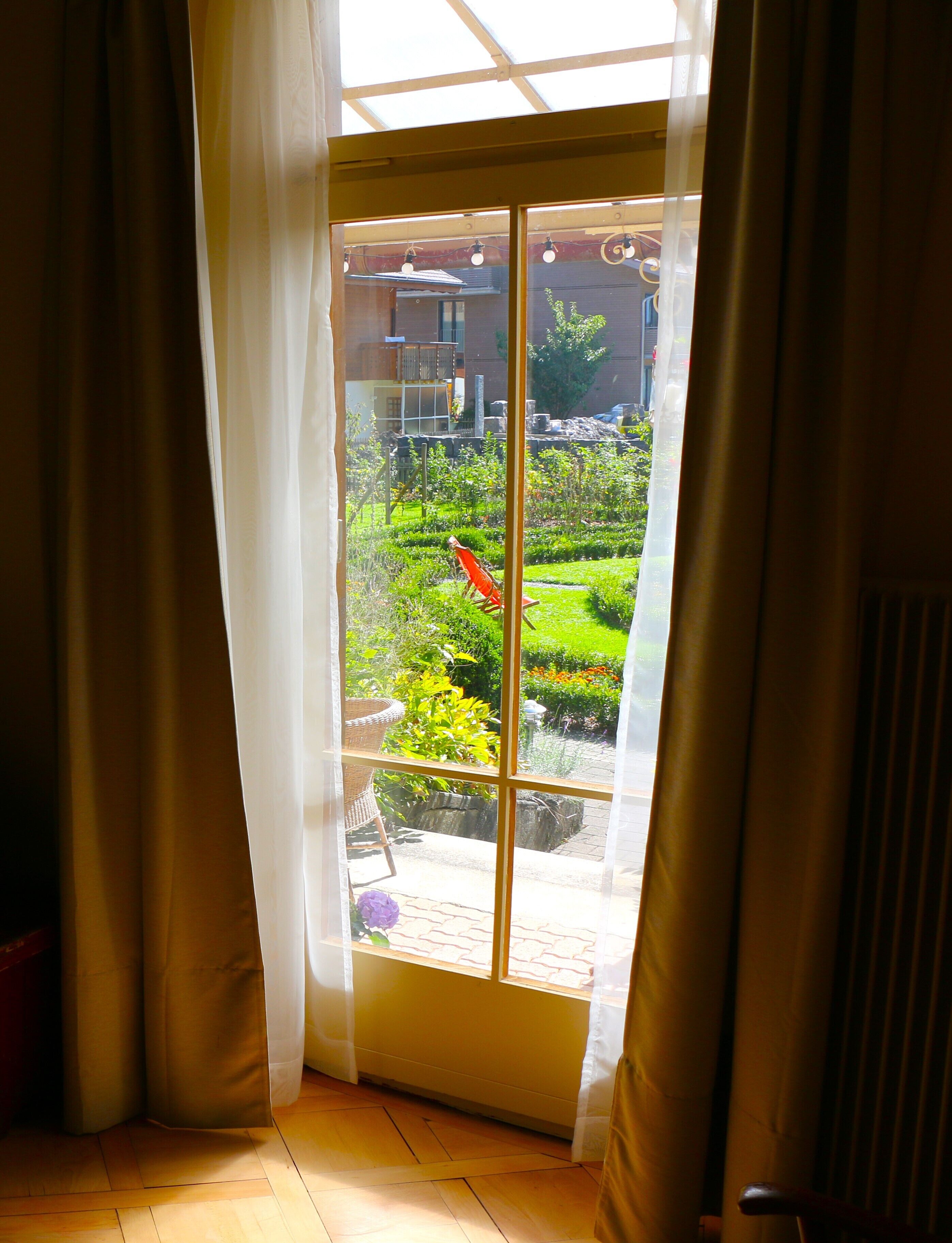 exclusive room, 1 king bed, terrace, garden view | garden view