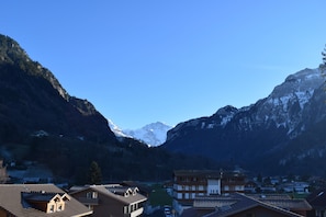 Blick von der Unterkunft