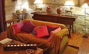 Flat-screen TV, DVD player