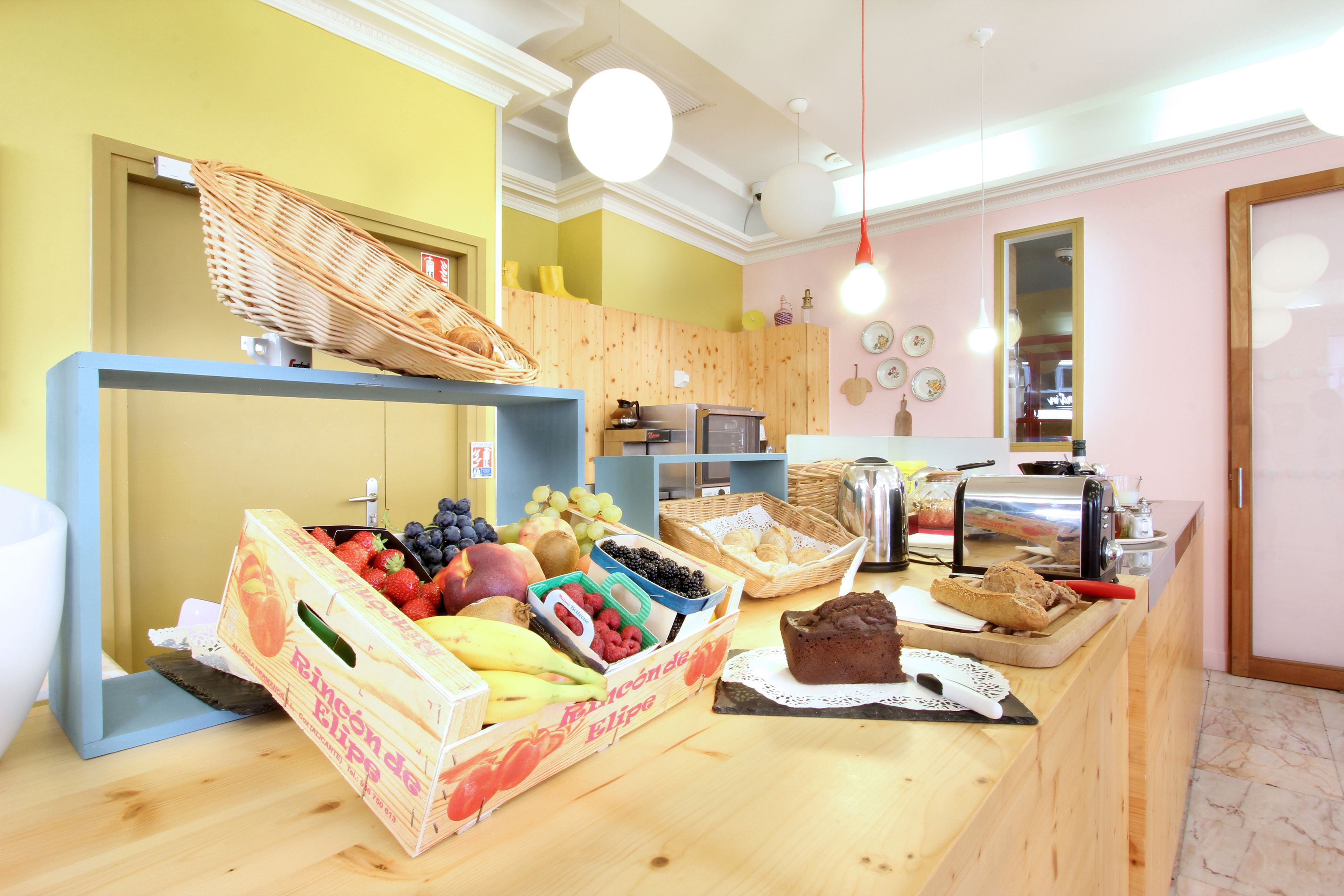 daily buffet breakfast (eur 10 per person)