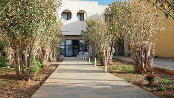 Fassade der Unterkunft