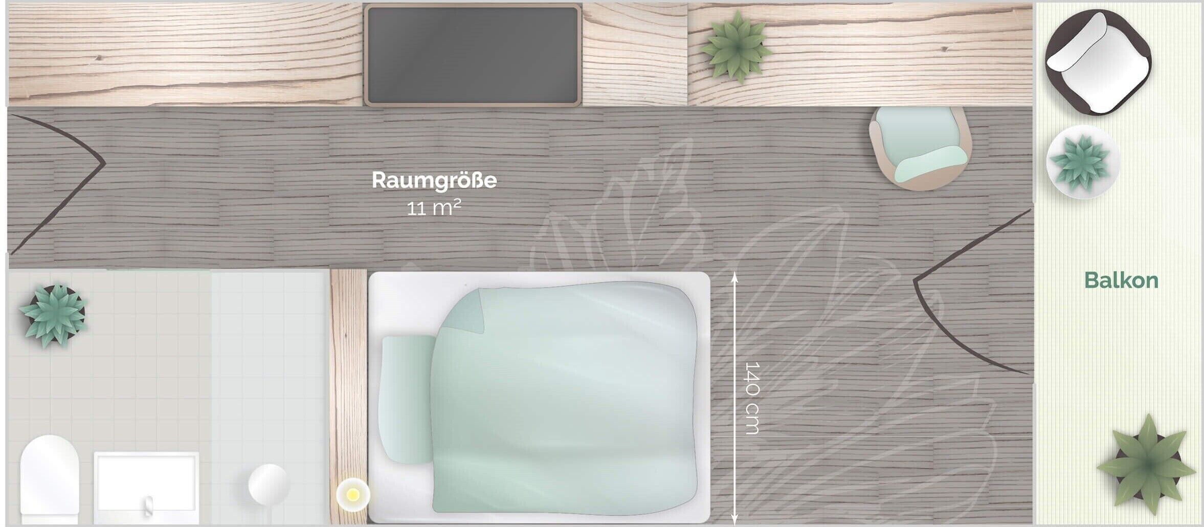 1 bedroom, in-room safe, desk, free wifi