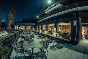 Front of property – evening/night