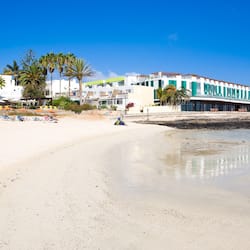 On the beach