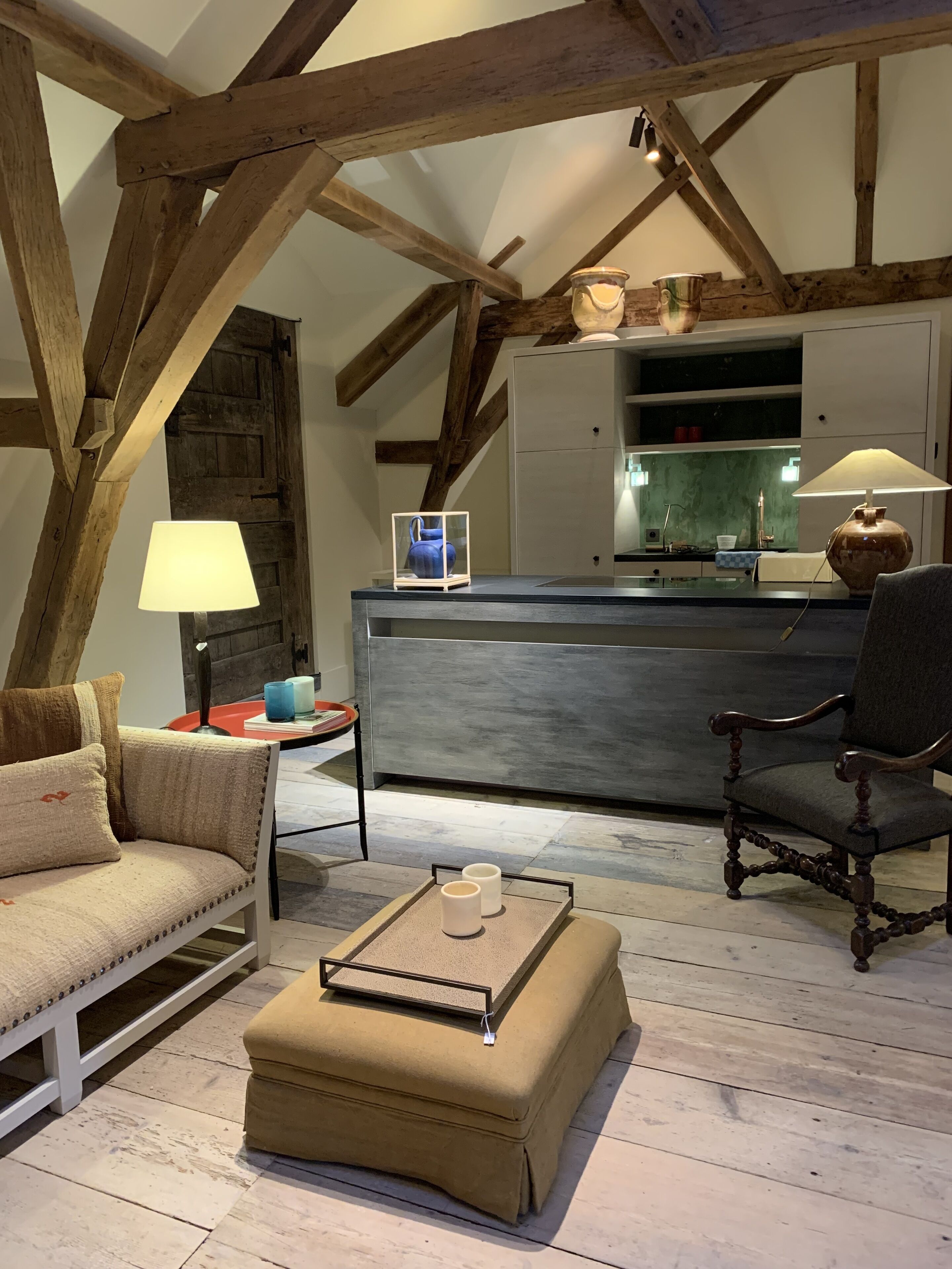 exclusive suite | living area | smart tv