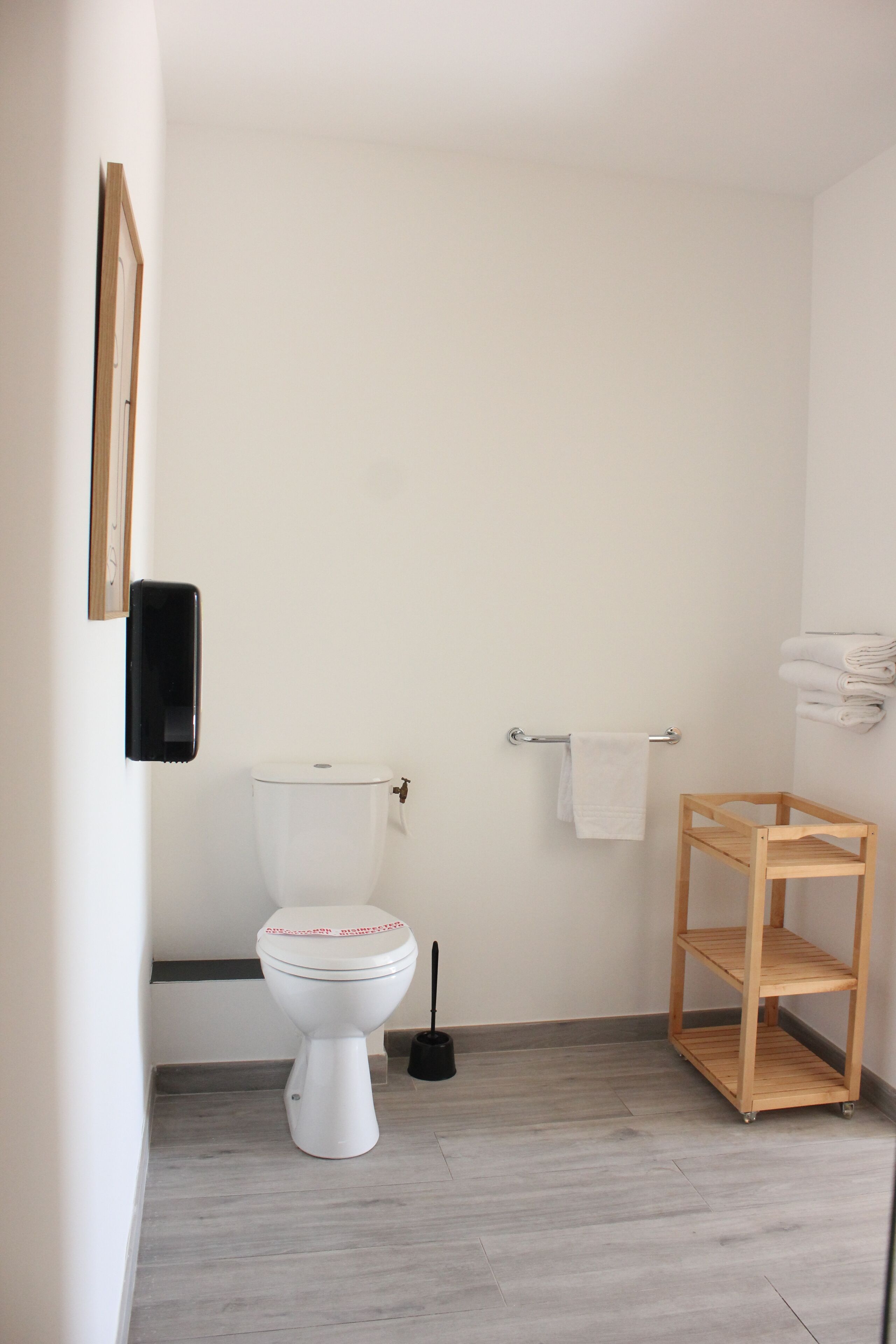 standard double room | bathroom | combined shower/bathtub, free toiletries, hair dryer, towels