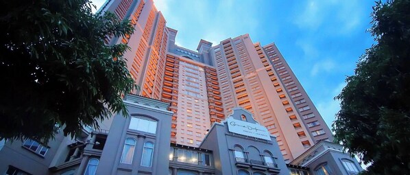 Overnatningsstedets facade
