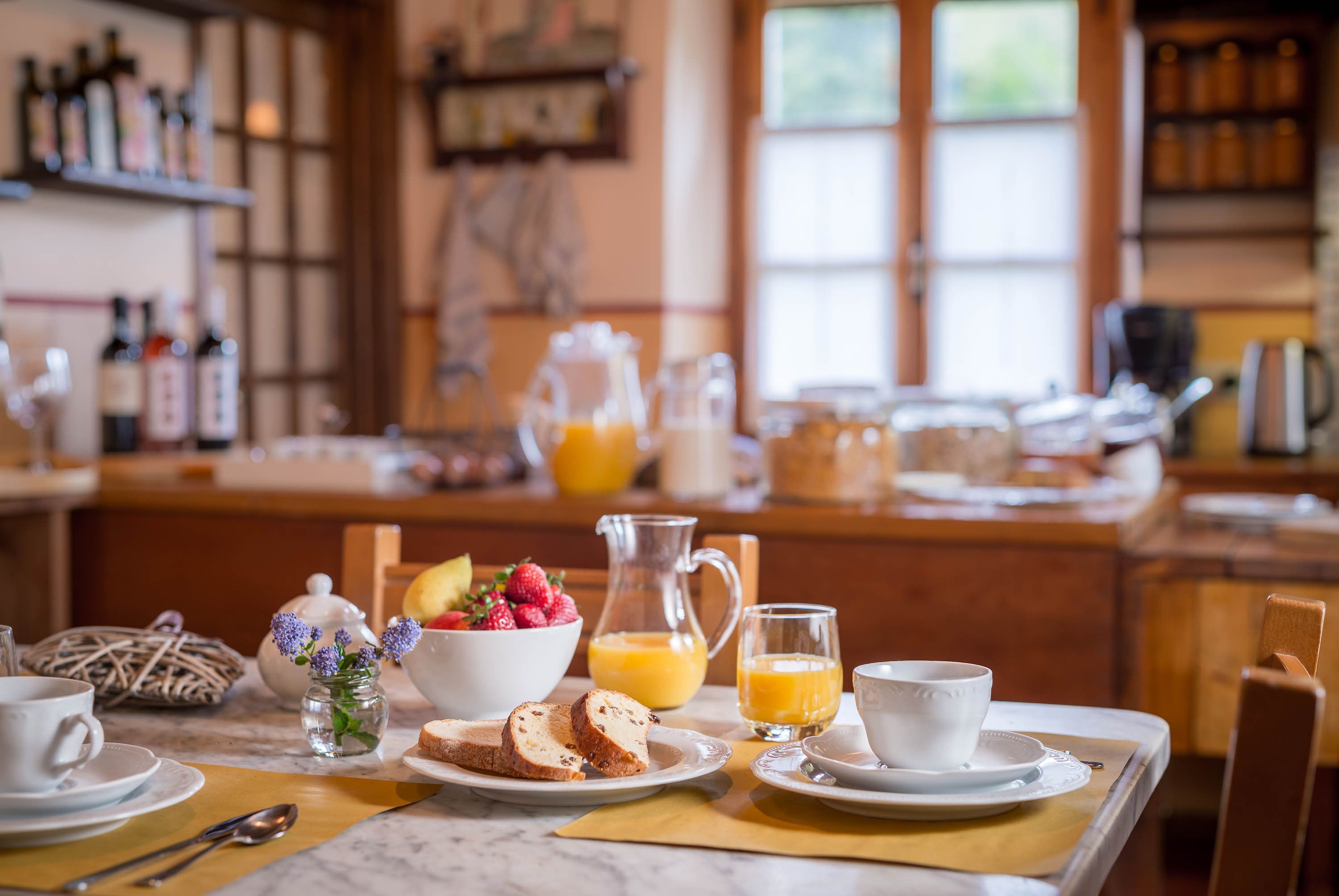 Daily buffet breakfast (EUR 10 per person)