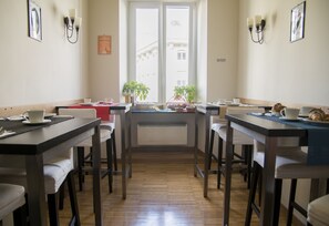 Selvbetjent frokost er inkludert hver dag
