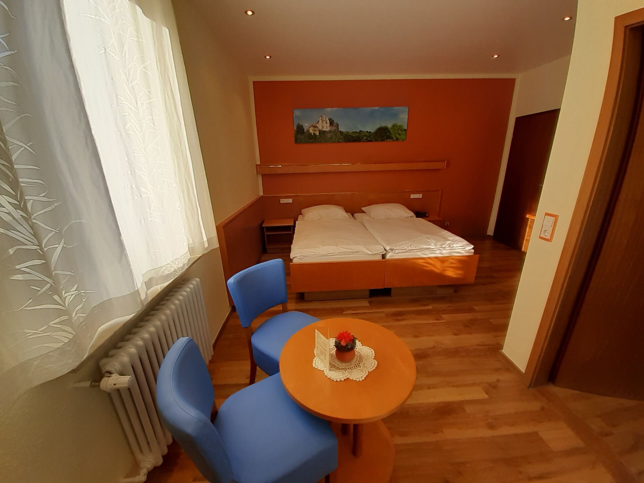 double room | premium bedding, pillow-top beds, in-room safe, desk