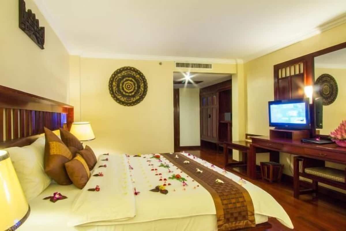 Ropa de cama de alta calidad y minibar