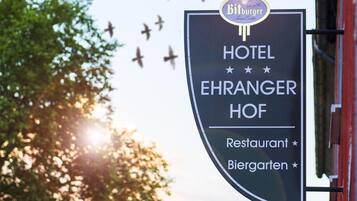 Majoituspaikan julkisivu