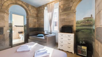 Habitación doble superior | Ropa de cama de alta calidad, edredón y camas con efecto memoria