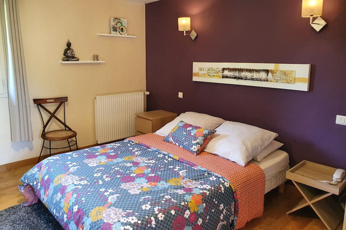 Habitación estándar, 1 cama matrimonial (La Mystérieuse) | Ropa de cama de alta calidad y minibar
