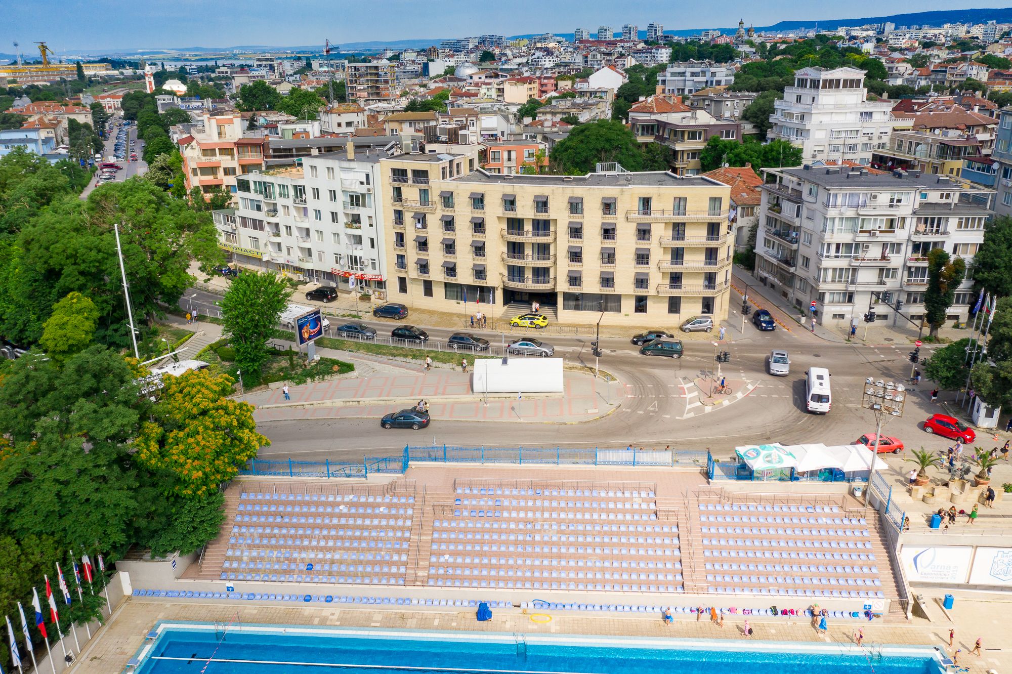 City view from property