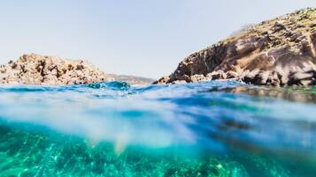 Beach nearby, beach towels