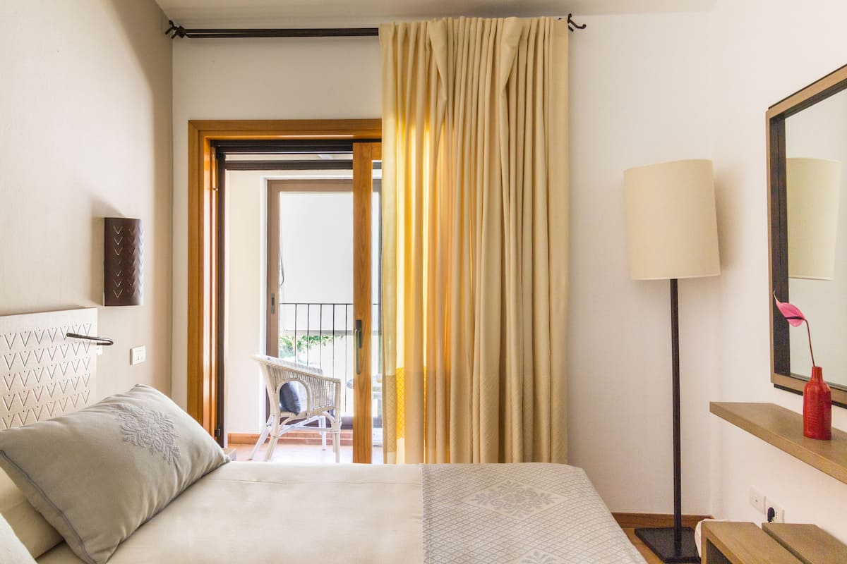 1 slaapkamer, hypoallergeen beddengoed, een minibar