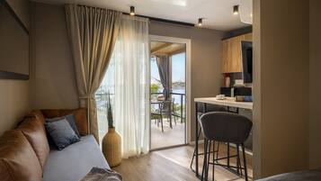 Premium Chalet, Terrace (Punto Blu) | Bed sheets