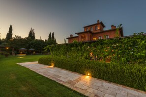 Front of property - evening/night