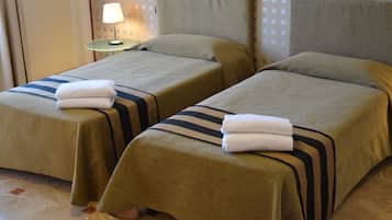 Select Comfort beds, minibar, in-room safe, desk