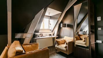 Literie de qualité supérieure, minibar, décoration personnalisée