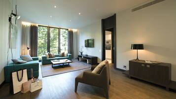 Suite Superior, 2 camere da letto | Biancheria da letto di alta qualità, copriletto in piuma