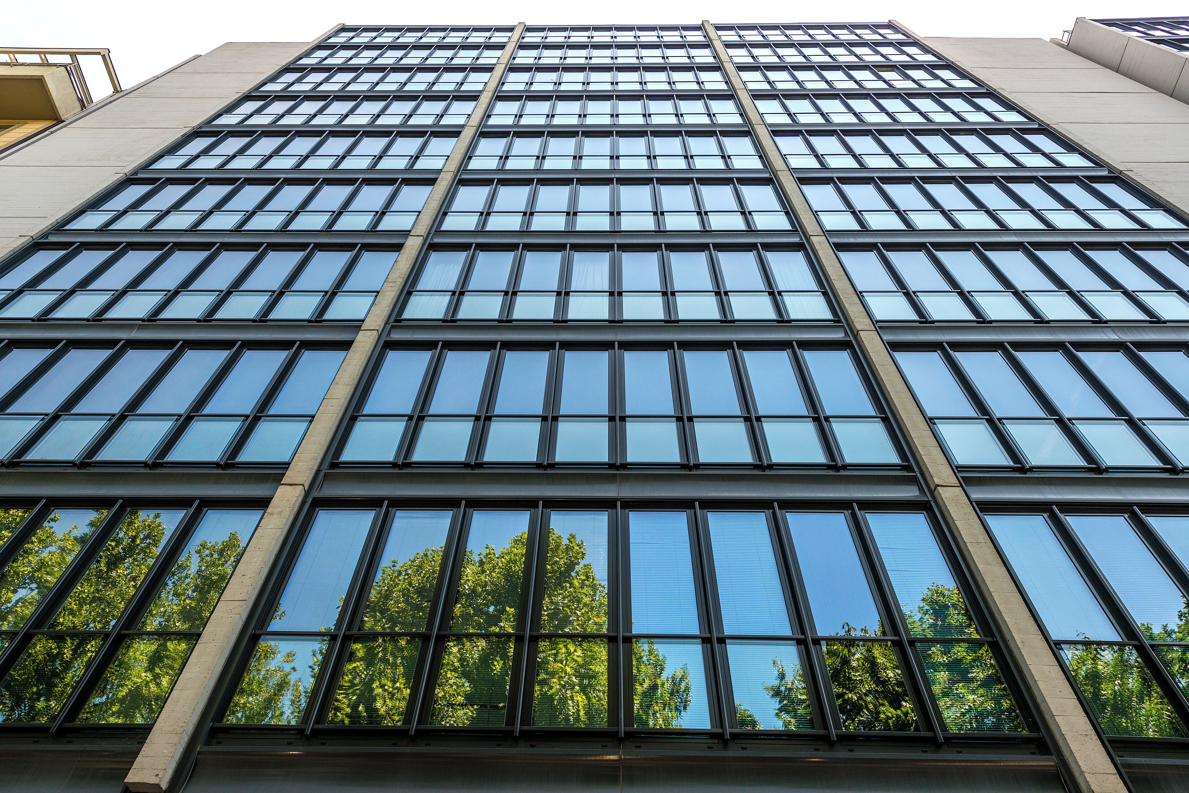 Facciata della struttura